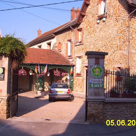 L'Escale Fleurie Bed & Breakfast Vincelles  Bagian luar foto